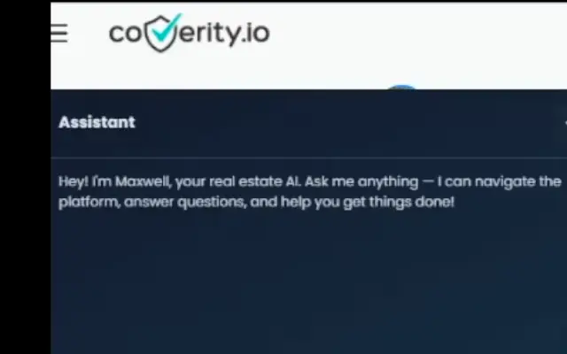 Maxwell interaction showing contextual transaction assistance